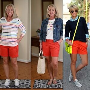 Women's Orange Shorts